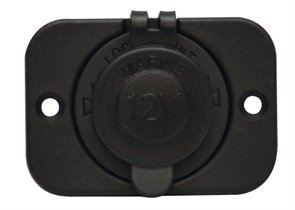 RK-1290 ÇAKMAK FİŞİ PLASTİK MARİN TİP SİYAH